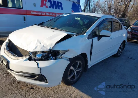 2015 Honda Civic Se из США, поврежденный, VIN 19XFB2F75FE057234
